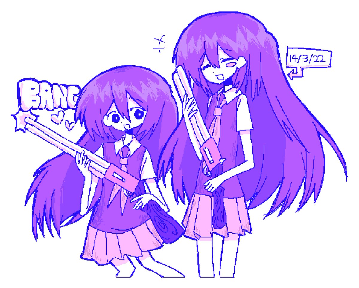 irushed_omor's tweet photo. #OMORIFANART
shotgun + mari https://t.co/Girm87d45g