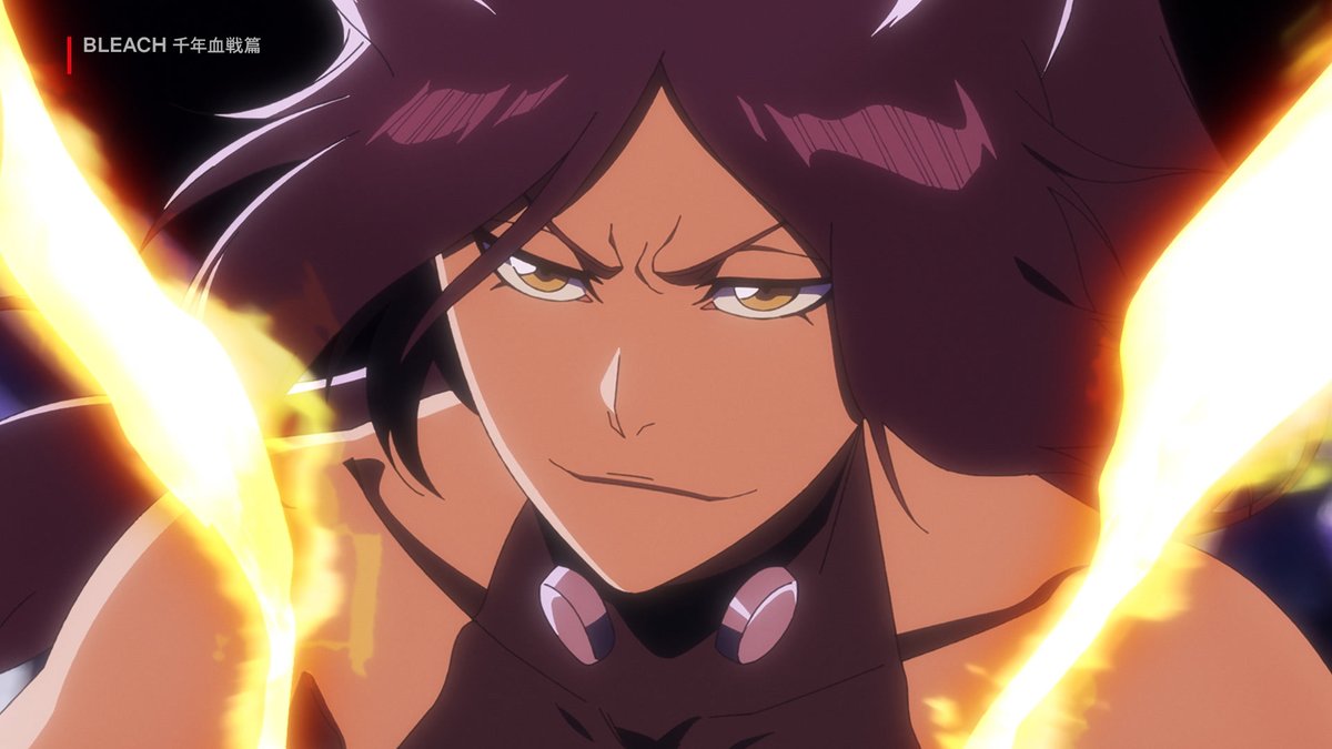 NetflixJP's tweet photo. 閃光のような猛攻⚡️
その姿、まさに雷神の如し！

#BLEACH #BLEACH_anime https://t.co/RNiHLjoovr
