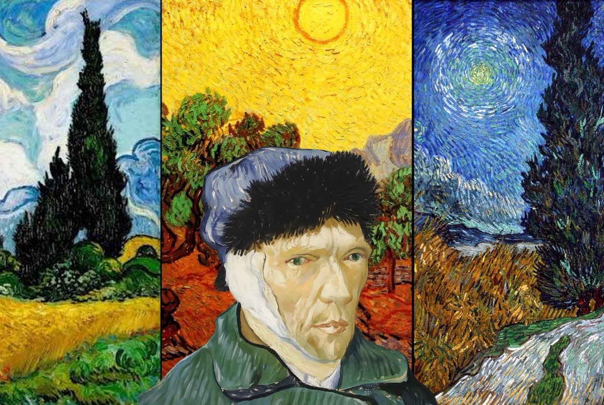 HistoireOdyssee's tweet photo. Le 29 juillet 1890, Vincent van Gogh meurt à Auvers-sur-Oise, à 37 ans. Il laisse derrière lui plus de 800 tableaux...

Et des centaines de lettres, notamment à son frère Theo. Il y parle de peinture, d’argent, de fatigue, de lumière, de foi et de solitude. 🧵 https://t.co/Zfj1bc4YY8