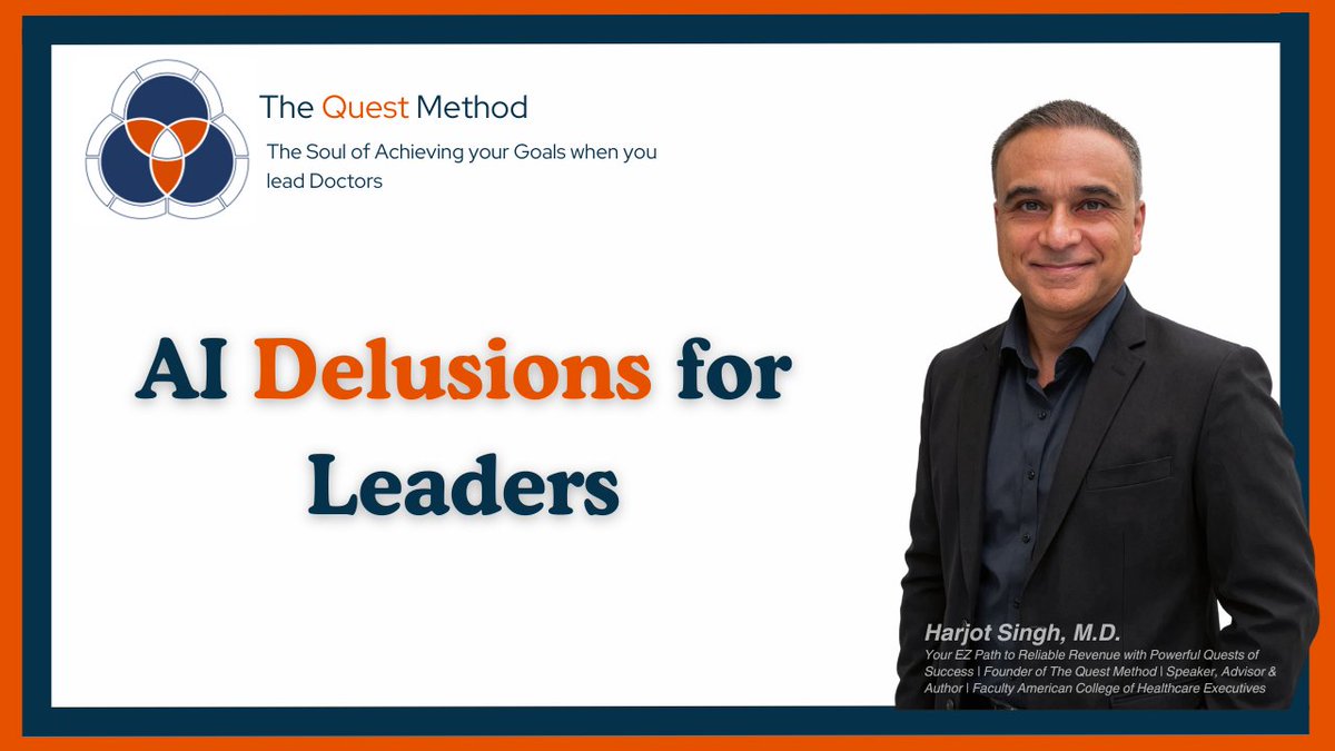 HarjotMd's tweet photo. This brief will help you see past the “AI illusion” and lead where it actually matters: turning outputs into outcomes. https://t.co/YoAujrtaY2

#AILeadership #DigitalTransformation #FutureOfWork https://t.co/7B8dGvBzUj