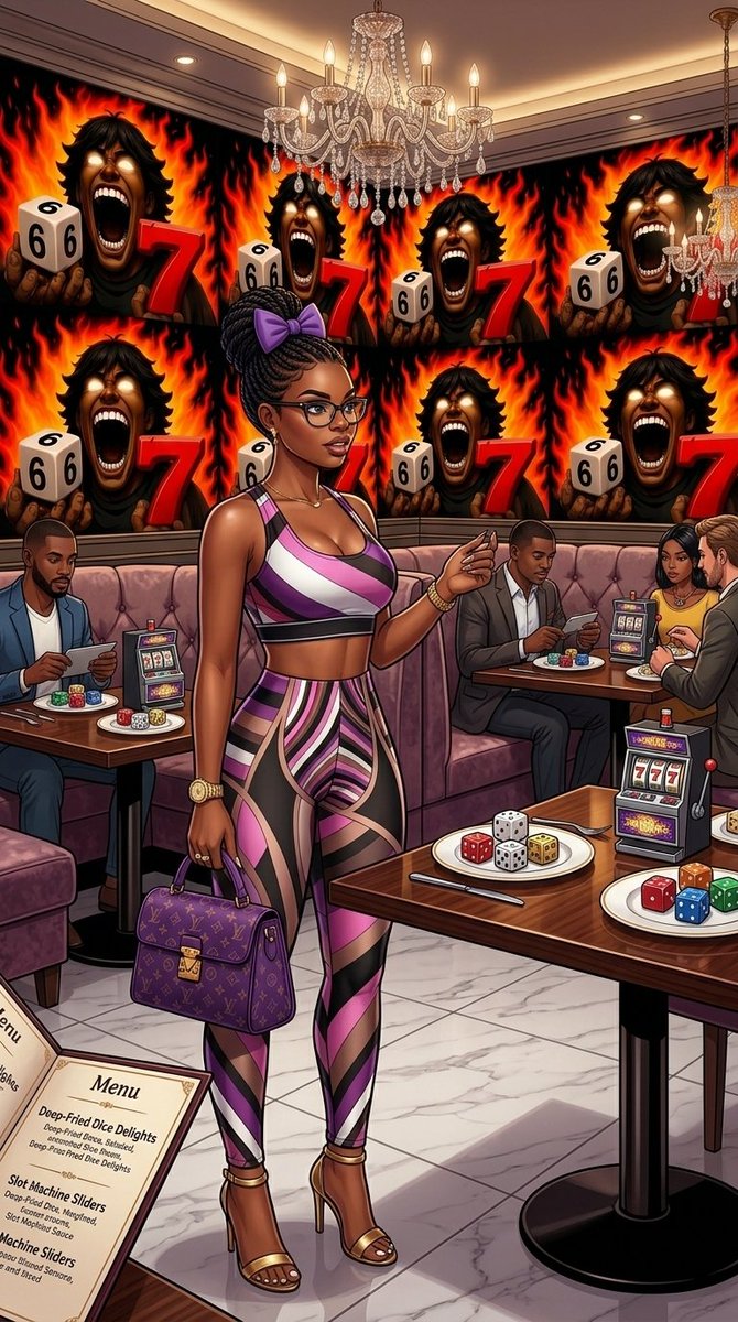 RiskiyatEdu's tweet photo. The whole restaurant is screaming 🎲 and 🎰 @sixsevenapp 

6️⃣ + 7️⃣ everywhere you turn.
At this point, we are not just playing the game, we ARE the game.

Keep grinding. Keep stacking. Keep boost. Keep looting @sixsevenapp season is still ON.

Shalom 🙏 https://t.co/b4yXc43tUV