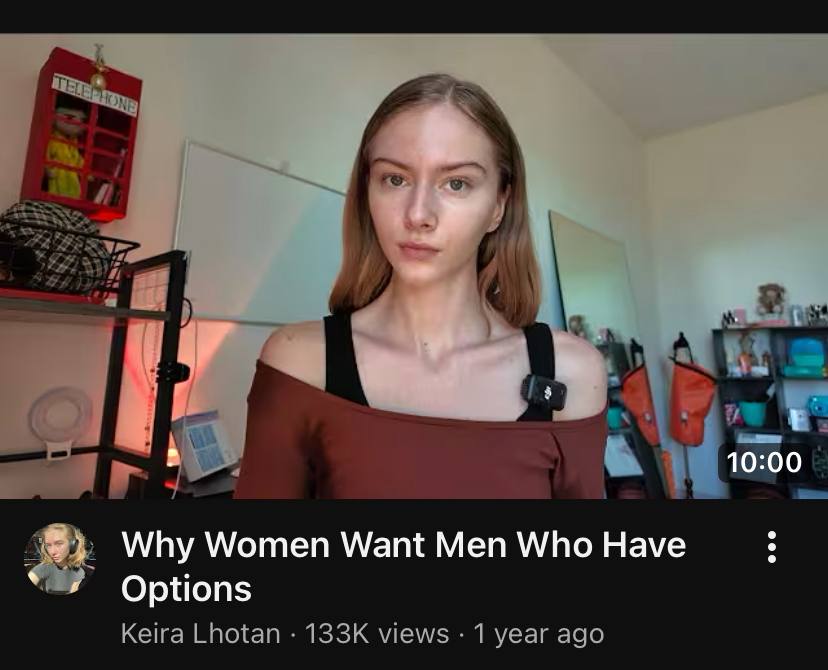 UBERSOY1's tweet photo. Modern women don't want a high-value man. They want a man other women want. https://t.co/gFqaqsVx68