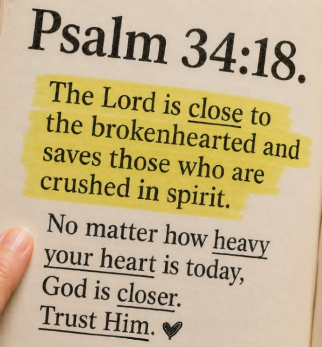 thompsonb2569's tweet photo. - Psalm 34:18 https://t.co/XKCw3WXKBJ