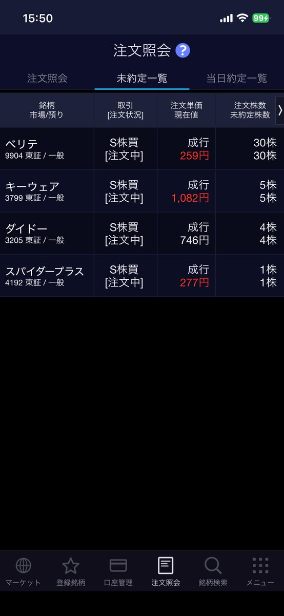 GO42747670's tweet photo. 今日は上がるんだか下がるんだか
予想が難しいビットコイン関連株に
嫌気がさしてメタプラ、リミックスを
損切り今日が権利日エニグモ利確です。
して色々買い増しました😃😃
まだ買えてないのもあります。 https://t.co/1M7ta60uTb