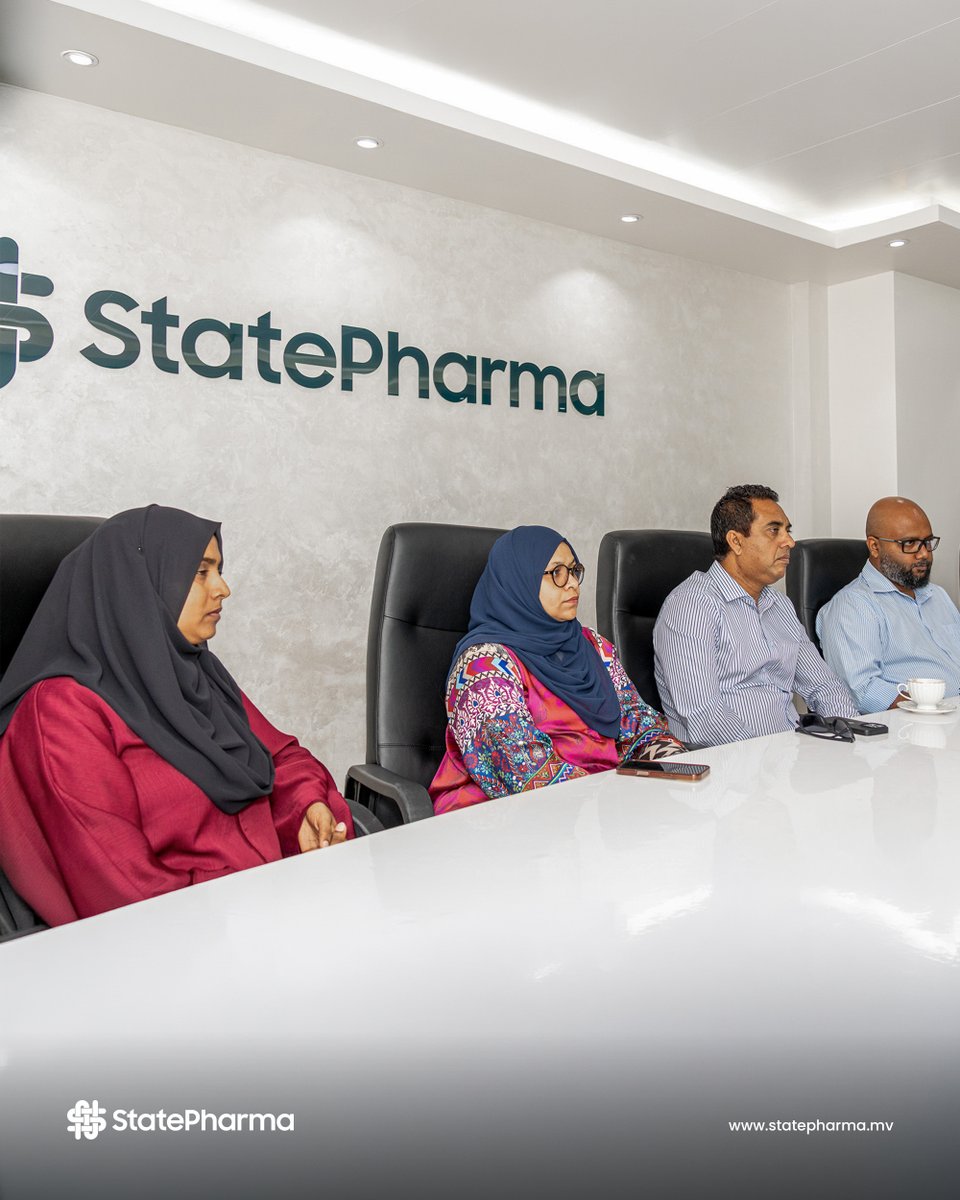 statepharmamv's tweet photo. Building stronger partnerships for healthier communities. 🤝💚

Productive discussions with members of SH. Feydhoo Council on working together to expand health awareness, create learning and career opportunities.

#StatePharma #EveryIslandEveryCitizen #CommunityPartnership https://t.co/KiupnUcmFW