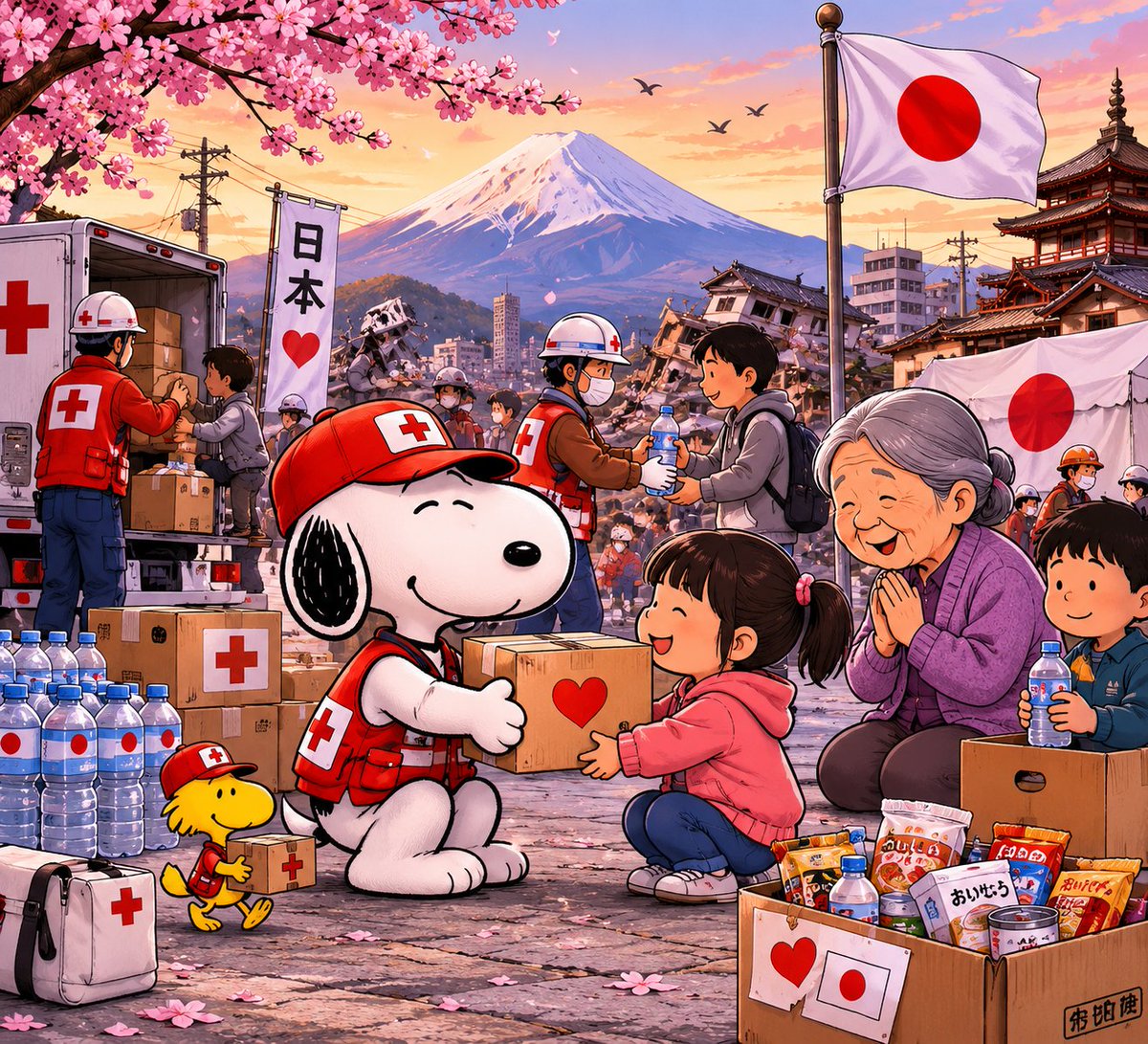 Snoopylifeys's tweet photo. Thank you snoopy ♥️
#Japón https://t.co/lJmtrUFgtq