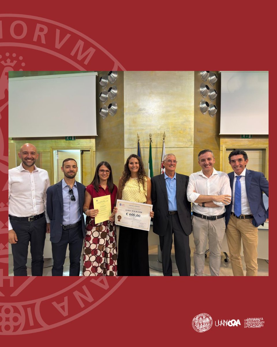 univca's tweet photo. 🎓 Confermato il Premio di Laurea @ATI_nazionale (Sez. Sardegna) in memoria della Prof.ssa Chiara Palomba!

🏆 Vince l’Ing. Luisa Maurandi (Ing. Chimica @unica_it) con una tesi sulla sintesi elettrochimica dell'ammoniaca per la #TransizioneEnergetica. Complimenti! 👏 #Ingegneria https://t.co/a87x8XVtRM