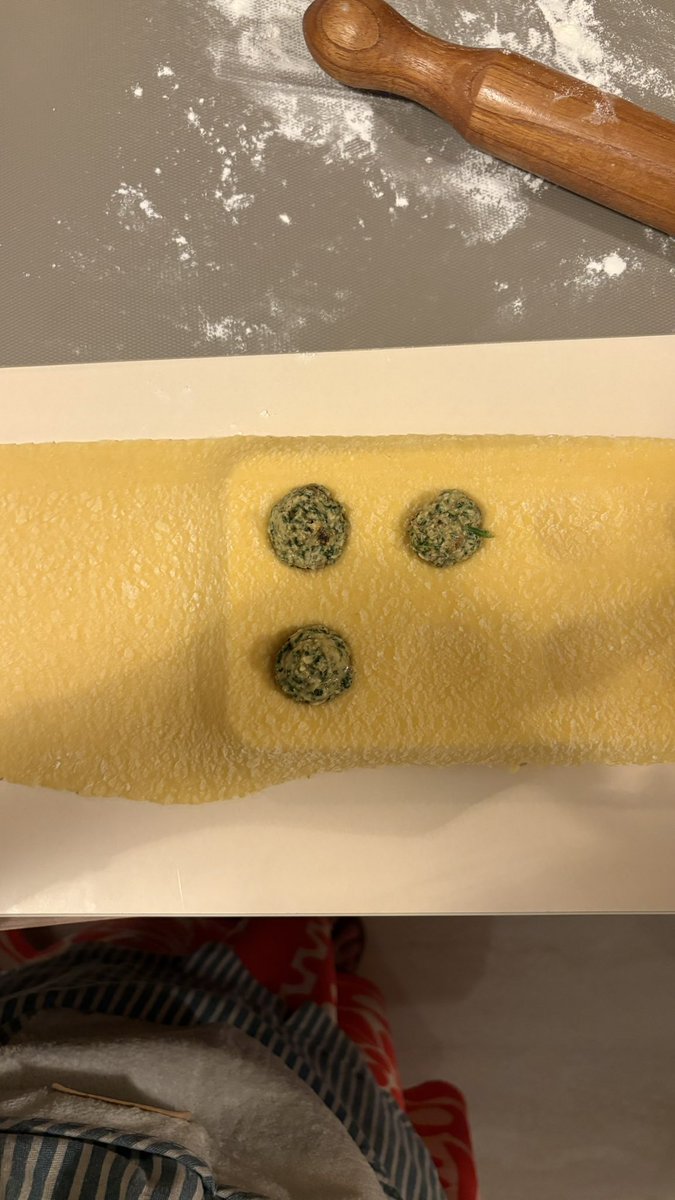 Anoodrr's tweet photo. Yesterday’s date, pasta from scratch 🍝 https://t.co/pQVuLloKye
