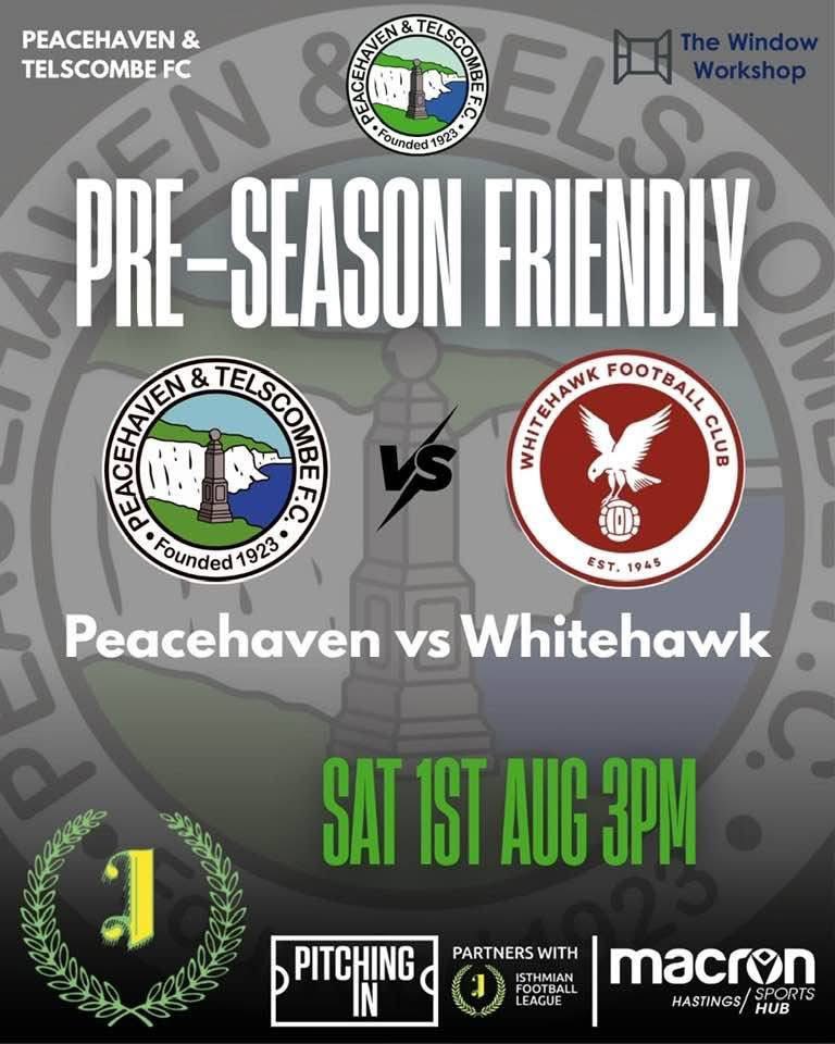 PT_FC's tweet photo. ⚫️⚪️Saturday we welcome @HawksFCOfficial to @WindowWorkshop Sports Park. 
Havens final pre-season game before the start of the campaign! Let go 🥁
Season tickets holders FREE entry 🙌 
£4 Adults 
£2 Concessions 
U18s Free Entry 
U14s Must be accompanied 
Bar/kitchen open 🍻🍔 https://t.co/3l3Q17aPNJ