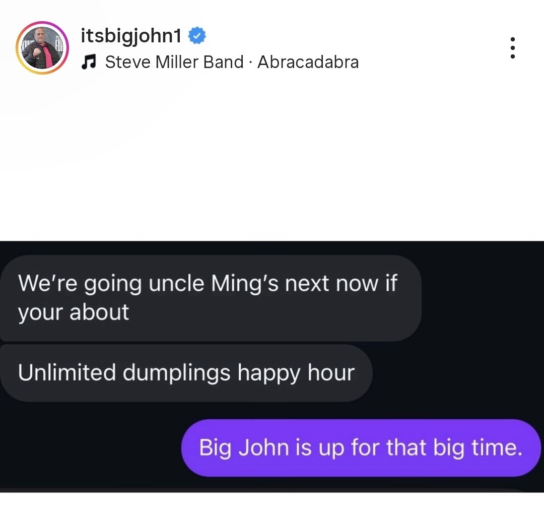 eugeneh84's tweet photo. Replying 'Big John is up for that big time' to any Teams message at work https://t.co/TDBhuhhUia