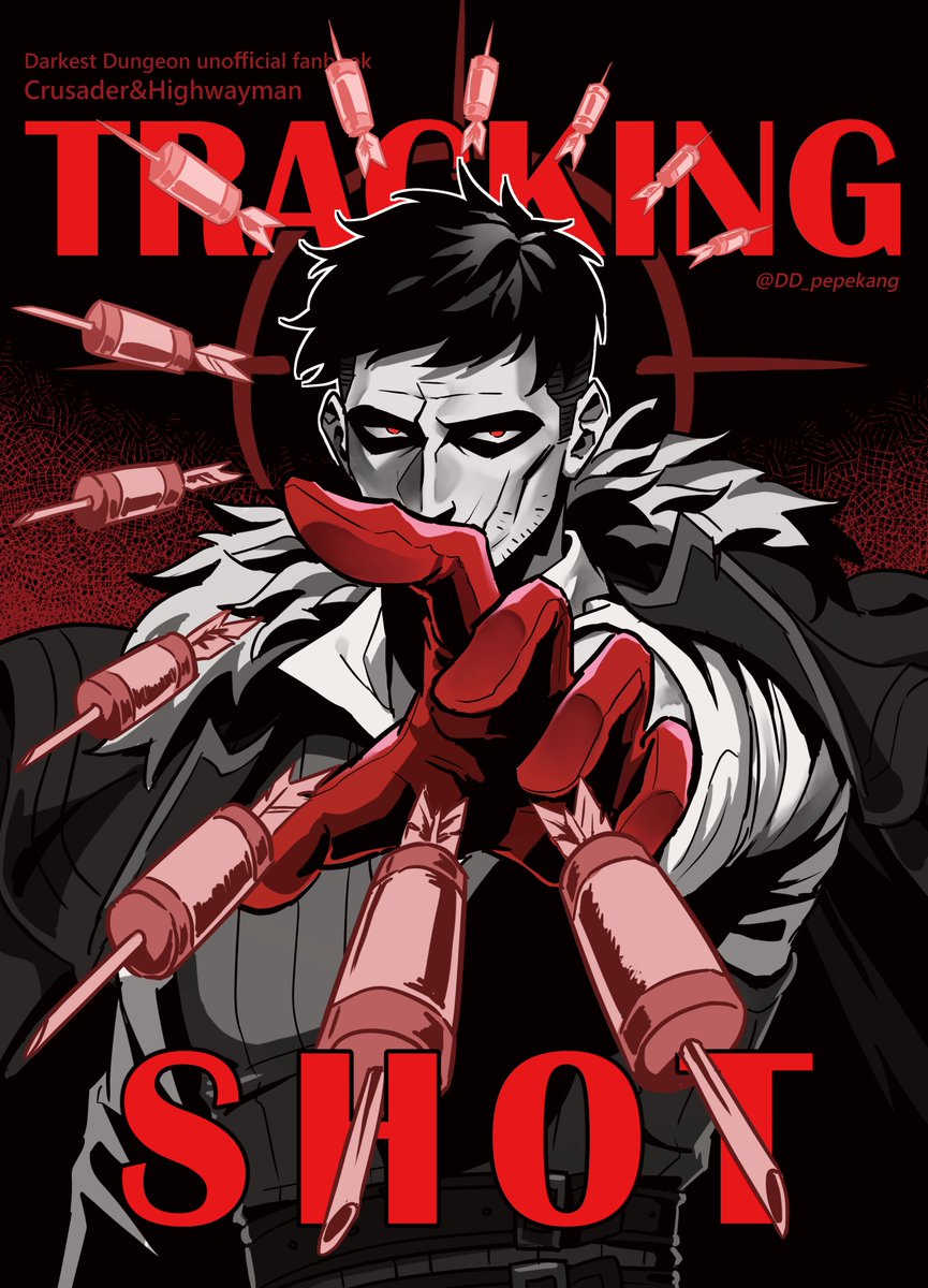 DD_pepekang's tweet photo. The time has finally come, my international followers.

I have updated the English version of my Darkest Dungeon fanbook(comic), the <Tracking Shot> series, on my blog! You can purchase it!

Volume 1 ▶ https://t.co/DVMlxSGvZh
Volume 2 ▶ https://t.co/t3U3lSo9DF https://t.co/ojHSk9w0aZ