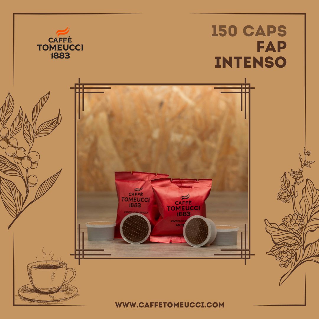 caffetomeucci's tweet photo. ⬇⬇  150 Caps FAP INTENSO ⬇⬇
https://t.co/u1PYhk5Sa3

☕ #CaffèTomeucci1883
🗺 Via della Stazione 9/11, Aprilia LT
📲 +39 06 92 70 40 37
🌐 https://t.co/g84dFNVPZo
📧 info@caffetomeucci.com

#CaffèTomeucci #caffe #caffè #espresso #150CapsFapIntenso #bar #rome #italy https://t.co/lbuQtonGkH