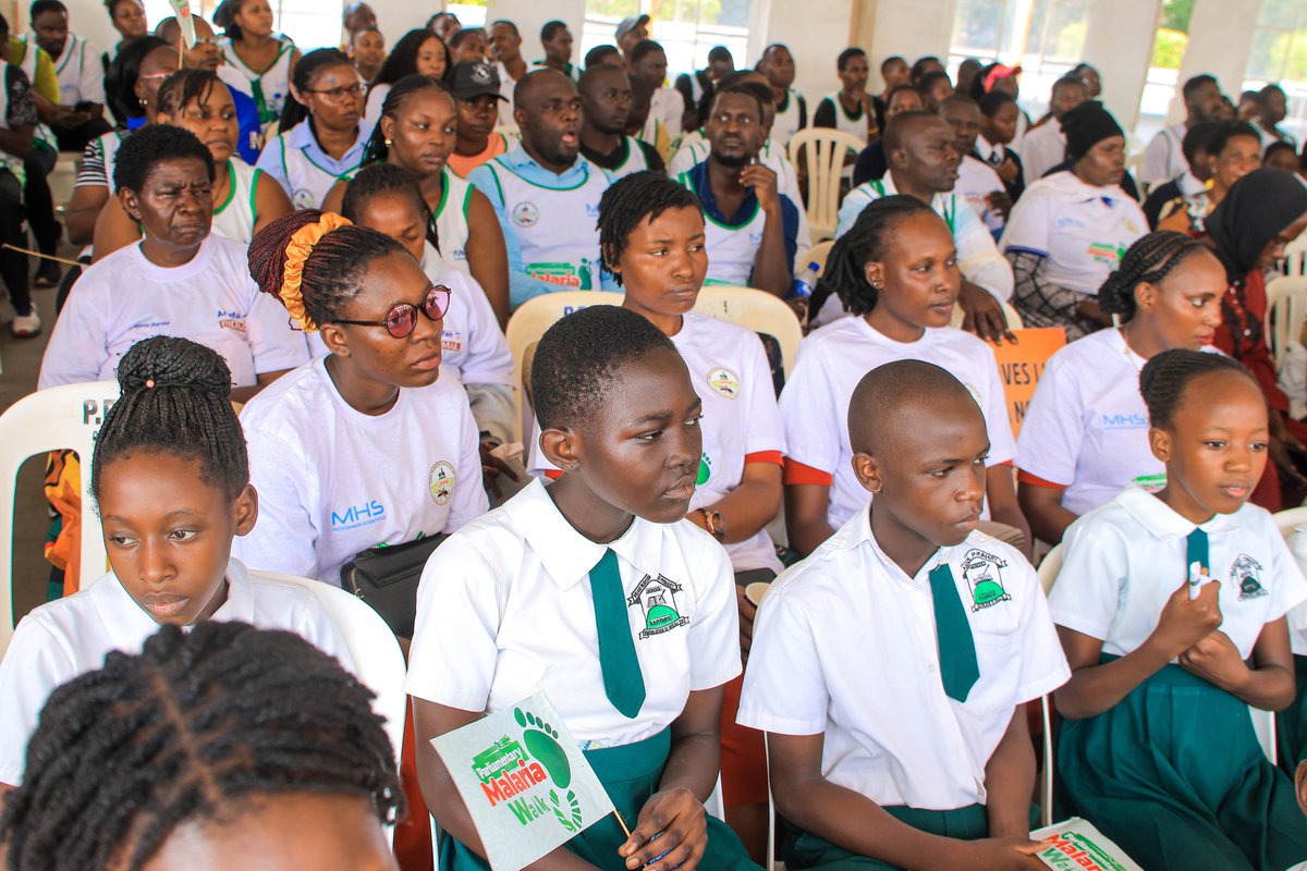KinuaFoundation's tweet photo. One voice. One mission. One message: Malaria must go. The incredible turnout at the Parliamentary Malaria Walk showed that Uganda is united in the fight. 
 #EndMalaria #ParliamentaryMalariaWalk https://t.co/qv0ORabEZw