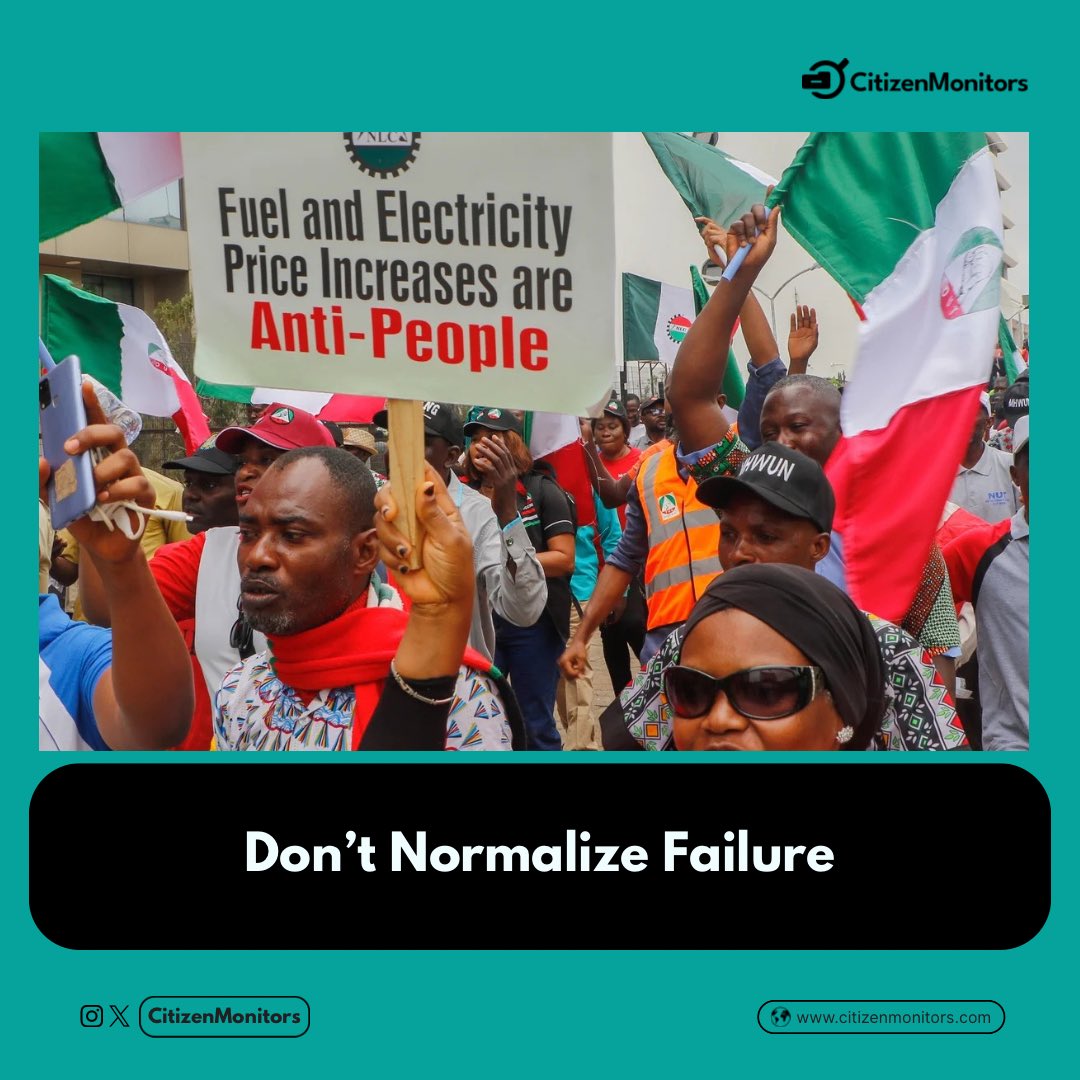 CitizenMonitors's tweet photo. Poor governance should never become something citizens accept.
Demand better!

#LockdownYourPollingUnit 
#CitizenMonitors https://t.co/6btXXmgo7V