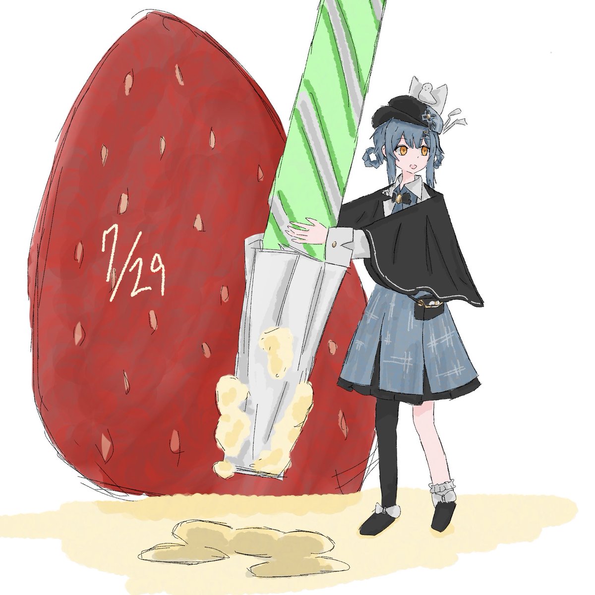 ebionwu's tweet photo. #橘シェリー生誕祭2026
#まのさば二次創作 https://t.co/F5DSAkFY8A