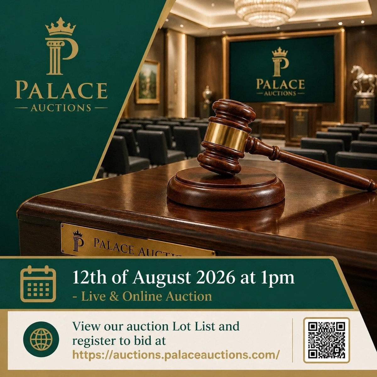 PalaceAuctions1's tweet photo. Join our August 12th Live &amp; Online Property Auction at 1pm! Discover exceptional investment opportunities. Register now at https://t.co/gBep0pRXKJ #PropertyAuction #RealEstate #PalaceAuctions https://t.co/IYSKllLHVo
