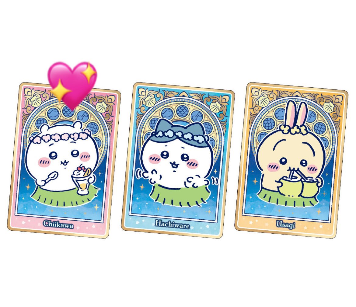 s_chii__'s tweet photo. ちいかわ ウエハース 交換

【譲】人魚、ハチワレ&amp;うさぎ&amp;古本屋
【求】2〜4枚目のスタンプがついてるもの(単体ちいかわ最優先)

2枚まとめての交換優先、郵送での交換のみ。お気軽にお声掛けください◎ https://t.co/Z8irTPVJcb