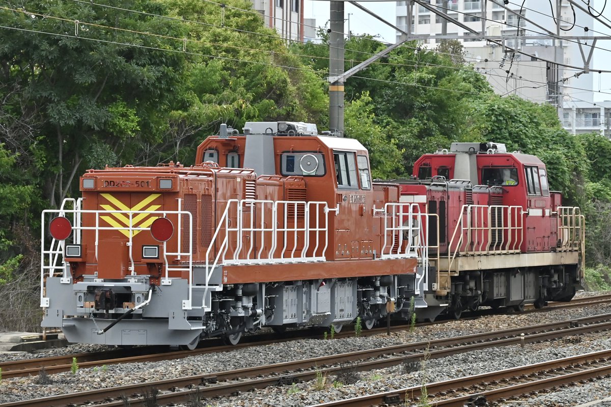 berusasu428's tweet photo. 7/29  8660レ
DD200-18+DD200-501
JR北海道DD200形 甲種輸送

ザリガニのリージョンフォーム🦞 https://t.co/QohXeaw6jK