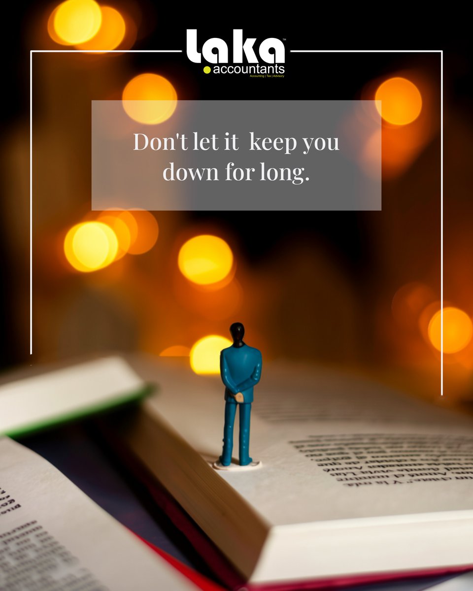 AccountantsLaka's tweet photo. Don't let one setback keep you down for long. Every challenge is an opportunity to learn, grow, and come back stronger. Keep moving forward—your resilience will take you further. 💪

Accounting, Tax &amp; Advisory Solutions: https://t.co/m3QAxhSSOj

#LakaAccountants #Resilience https://t.co/C2ai2WPpil