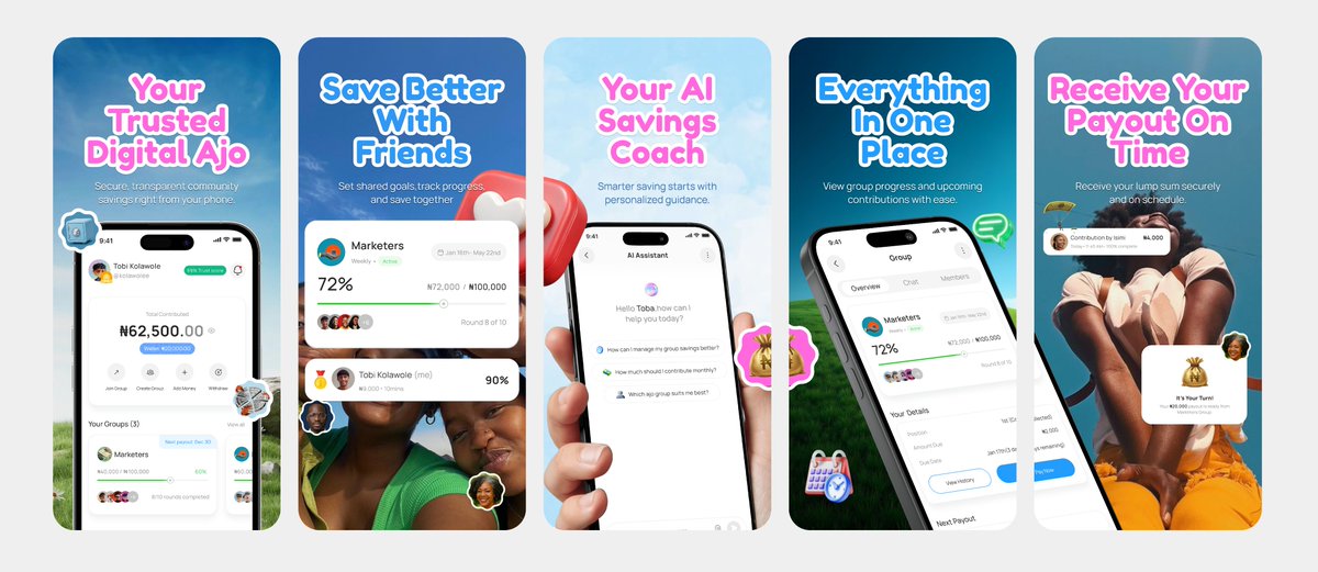 _olashubomii's tweet photo. My first attempt at designing App Store screenshots. ✨ https://t.co/VhDRKIo7C1