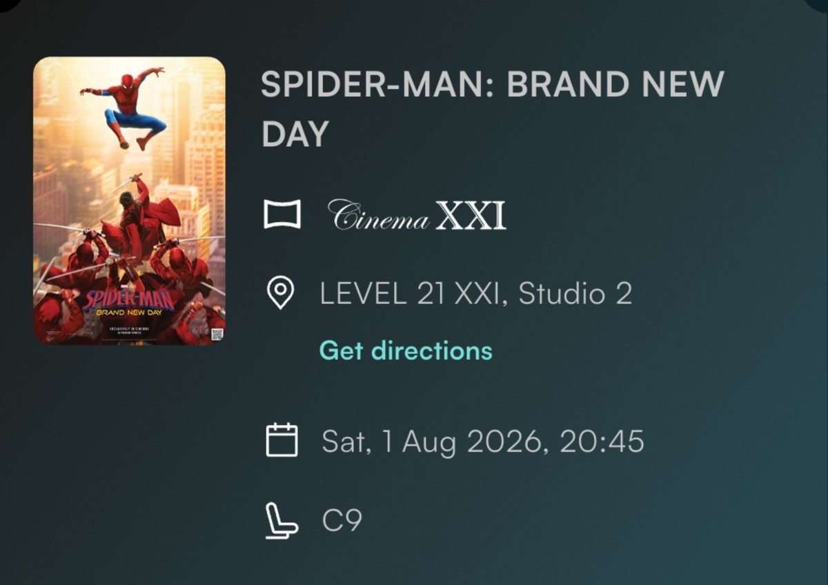 Muhammad_Ierfn's tweet photo. Me time duls, Day 1,2,3 Full alias di Bali belum ada ScreenX/4DX 😢

#JANGANSPOILER 😤 https://t.co/9EhOaDufZF