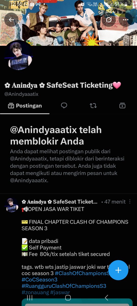 hareuudaaang's tweet photo. hati² org scamm rentalin mem bws ,meskipun 120k tp gak ridhoo 😭😭😭 #membership #byeonwooseok #scam https://t.co/oN1AjcctWP