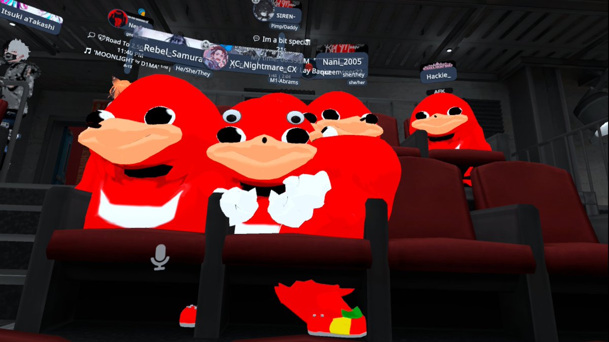 Dan_the_Man88_'s tweet photo. Good To See That After Nearly 10-9 Years The Ugandan Knuckles Is Still Alive!
#UgandanKnuckles #Ugandan #Knuckles #Ugandaknuckles #Meme #Memes #VR #VRChat #Sonic #DoYouKnowTheWay #Doyouknowdawae? https://t.co/IjhP4aKkHR