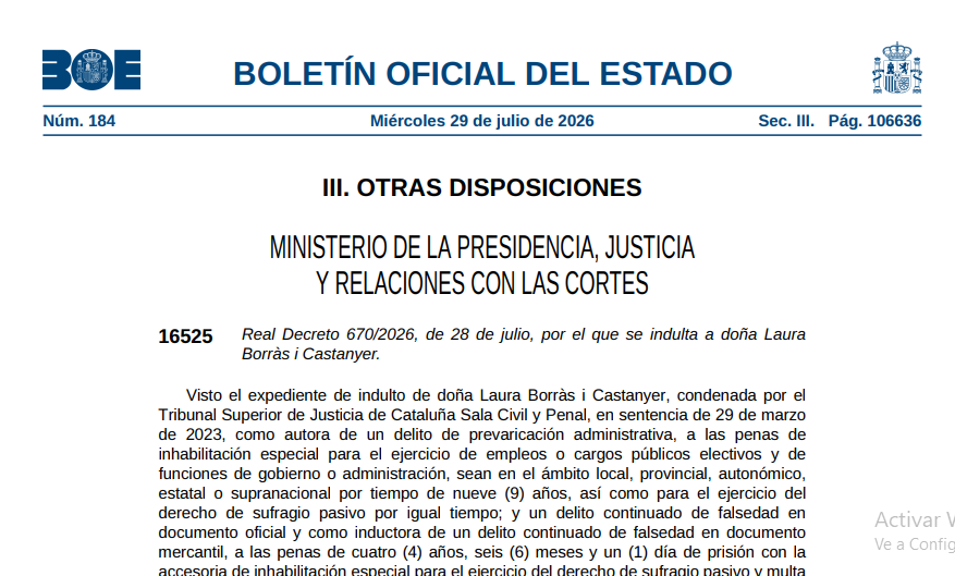 Emilio_Silva_'s tweet photo. No debería ser legal que el Gobierno indulte a una persona condenada por prevaricación administrativa, como ha hecho con Laura Borrás que partió contratos con intencionalidad de beneficiar a alguien con dinero público. Parece un lamentable ejercicio de corporativismo. https://t.co/RGDMLo2KXW
