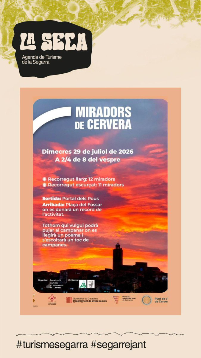 Turisme_Segarra tweet picture