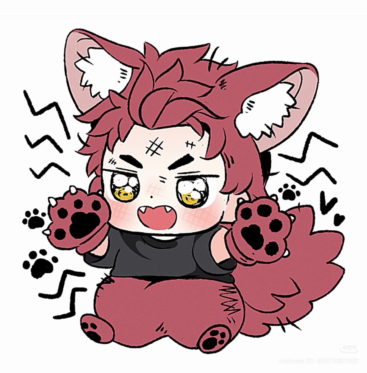 Sylvianazay's tweet photo. 这只又凶又咬人的小坏狼是你家的吗😠💢
Is this fierce, biting little wolf yours? 😠💢 #drawing #AoYin🐺 #AoYin #Valk
#绘画 #敖尹🐺 #敖尹 #尹以为敖 https://t.co/eYC9x3IW2a