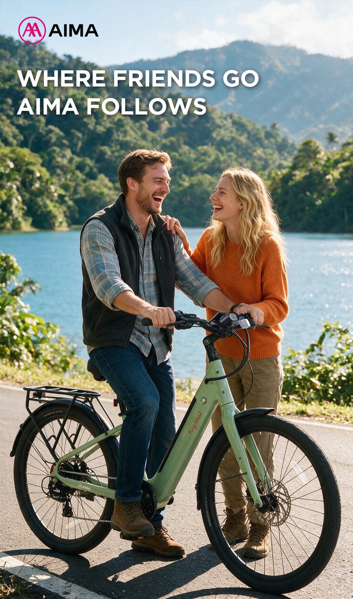 AIMAglobal's tweet photo. Life is better when you’re riding together. 🚲💨
Happy #InternationalDayOfFriendship! Drop a photo or tag the friend who’s always leading your city explorations! 👇
#AIMA #ElectricRide #FriendshipDay #RideWithFriends https://t.co/r9fqbL40W8