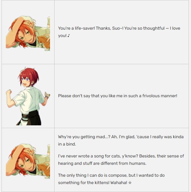 KiriRosehearts's tweet photo. Tsukasa is so sweet. Carrying blank sheet music all the time for Leo's random inspiration moments is top-tier behavior. https://t.co/v5NhU7mE0W