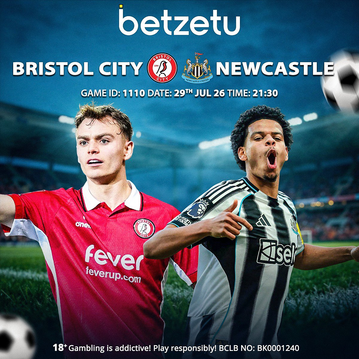 BetZetu's tweet photo. Today's Games ⚽

Pre-season action is in full swing! Games ni kibao! Highlight matches za leo ni Bristol City vs Newcastle na Burnley vs Espanyol.

👉 Bet now: https://t.co/PH6c9CsYOI https://t.co/5lVcXj5rEr
