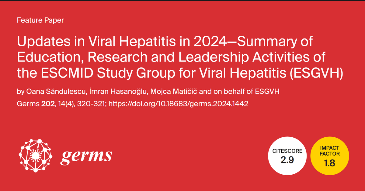 Germs_MDPI's tweet photo. 🦠 Yesterday was #WorldHepatitisDay—a reminder that #viralhepatitis remains a major global public health challenge.

📖 We invite you to explore this perspective by @sandulescu_oana, İmran Hasanoğlu, Mojca Matičič and on behalf of @esgvh_escmid

🔗 https://t.co/gWsJ4xKVnn https://t.co/PUI2qacJmW