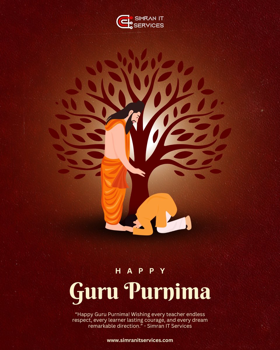 ServicesSimran's tweet photo. Happy Guru Purnima

Call us: +91 94187-22224 . . . .    

#webdevelopment #socialmediamarketing #development #hanumanjayanti https://t.co/xm3exA6Q85