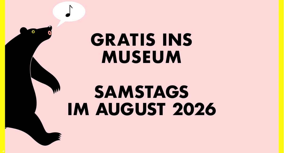 _IBWD's tweet photo. 🏛️✨ Discover Bern's cultural treasures for FREE! Every Saturday in August, explore museums, art, history &amp; science without paying an entrance fee. A perfect summer adventure! 🎨🌿 #Bern #Museum #FreeEntry 
More info 👉https://t.co/0u0uCsXN1Z https://t.co/ay8Buq17ry