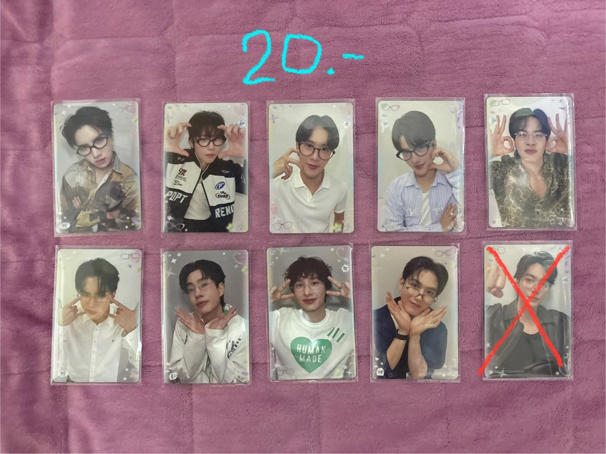 Enzooo_Ex's tweet photo. wts - random card

✨ราคาตามภาพ สนใจ dm ค่า

นัดรับหน้างานได้เลยค้าบ / จัดส่ง 40.-

#งานมหกรรมนิยายนานาชาติ2026xGMMTV
#ตลาดนัดgmmtv https://t.co/kPZcG3XzMz