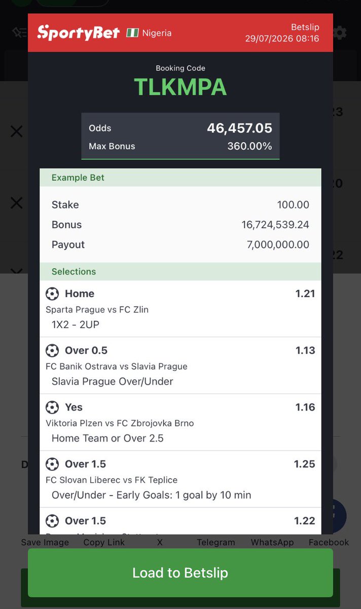 soccerpunterr's tweet photo. 🔥 Well Analyzed Longshot ⚽️ 

Edit ✍️ 

NG5Z29 ⚽️ 14k ODDS

Only Game We are playing today. Final Longshot Until Weekend.

Please do your Edits 

🔞👇🎰🤩 https://t.co/DaEGq9JF4t