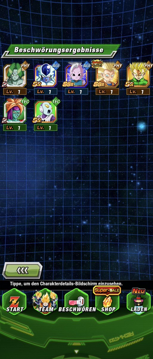 Johnsen__'s tweet photo. @DokkanAssets Didn't got a char with the Tickets since Baby https://t.co/bYZ2Gtmn2o
