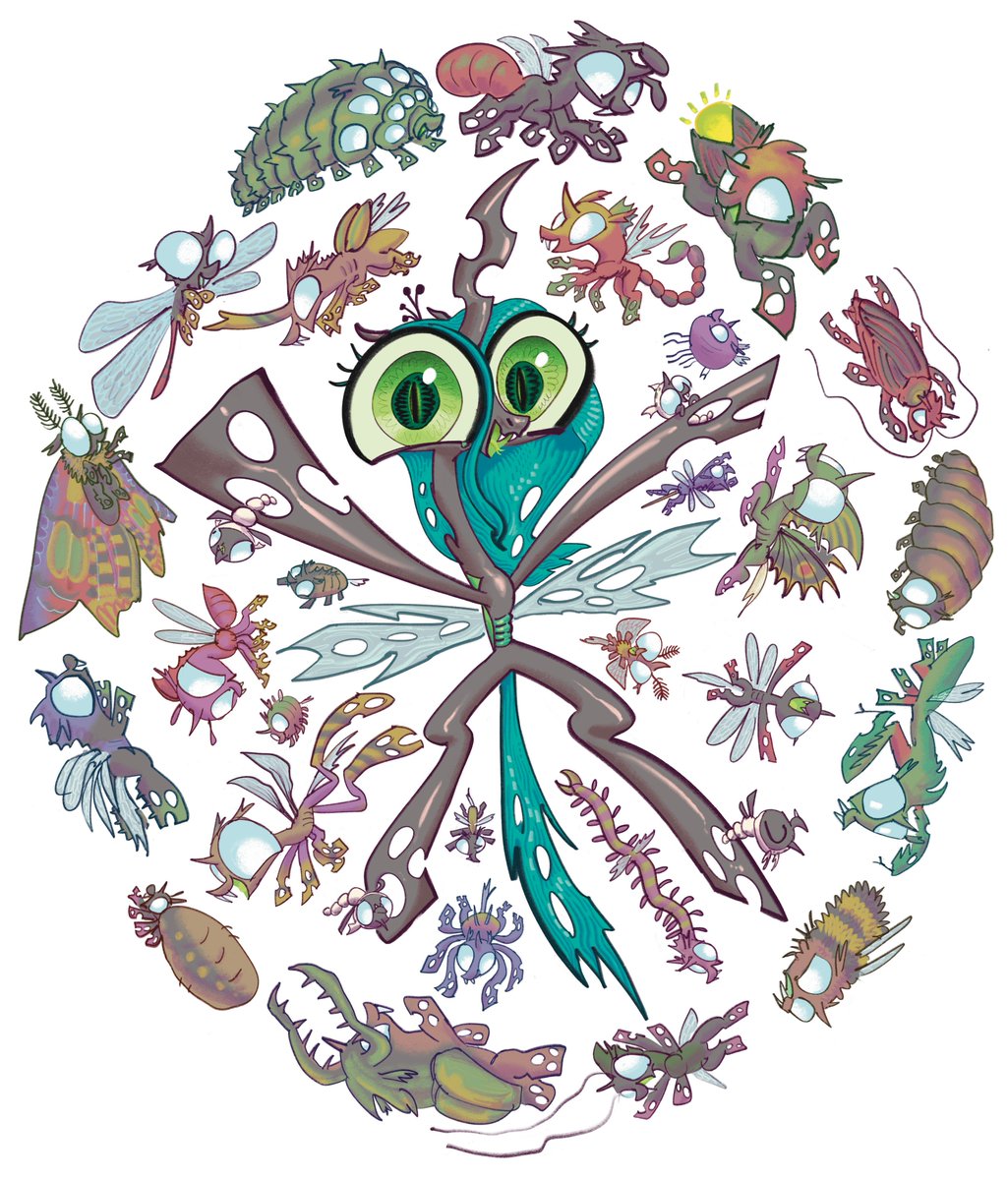 ja0822ck's tweet photo. bug queen
comms by @cleverscrname https://t.co/NNc23uynIP