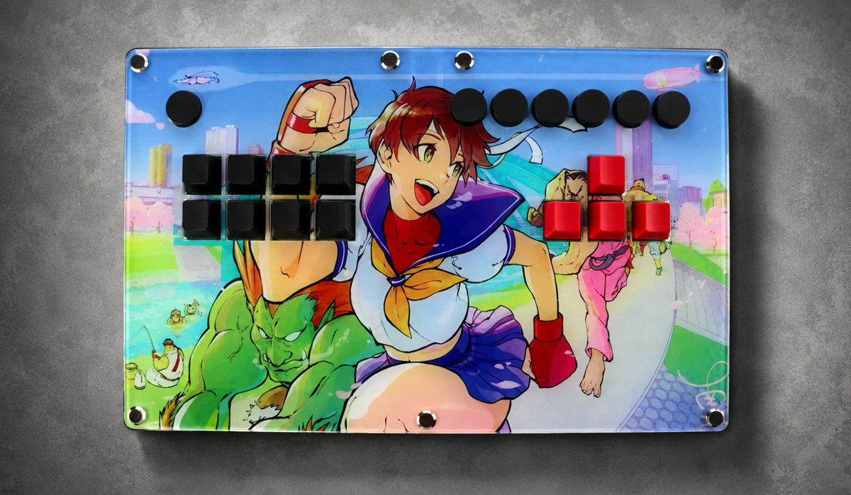 FightBoxArcade_'s tweet photo. A player modded their FightBox #F5 with their own custom #keyboard keycapsโand the result looks amazing! โจ๏ธ๐ฅ
Do you like this setup? ๐
Note: The last picture is what it looks like in the beginning.
#FightBox #FightStick #LeverlessController #KeyboardMod #FGC https://t.co/PyZGoA8VOa