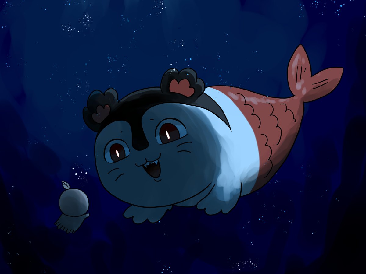 legend7749's tweet photo. ちいかわファンアートです
私水の中にいる巨大生物がマジで苦手です https://t.co/7V4OSUWsyb