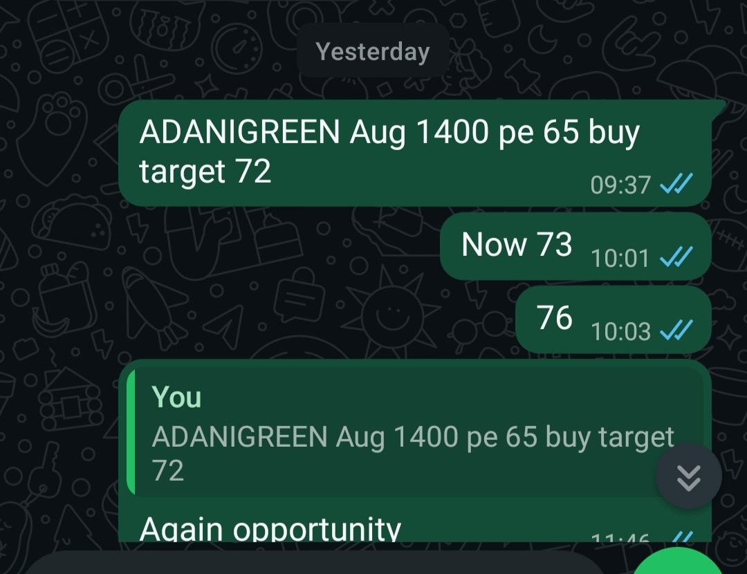 SRP1003's tweet photo. @niftywizard For your reference, from Monday till date:

#Naukri
#AdaniGreen
#RVNL

Results speak louder than opinions. Profits matter, not opinions. Trading is about execution and results—not hindsight or social media attention. https://t.co/J6J6dkDv9m