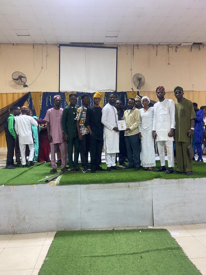 petalonixFC's tweet photo. 🏆 Fair play is not just an award- it's our identity.

Proud to announce that FC Petalonix has been crowned the UNILORIN League 8.0 Fair Play Award (Best Behaved Team) at the SU Dinner & Award Night.

Respect. Discipline. Excellence. This is only the beginning. 💛❤️🤍
This award belongs to every single member of the Petalonix family❤️
Sponsored by @PadimiSportseV

#petalonixfc #knix #Uilfl8 #fairplayaward