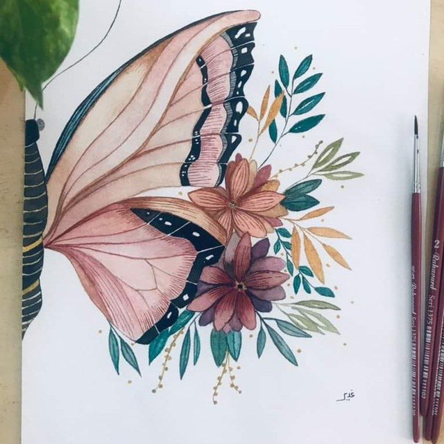 ghadeernoah's tweet photo. #watercolour https://t.co/IdiVXzQ99p