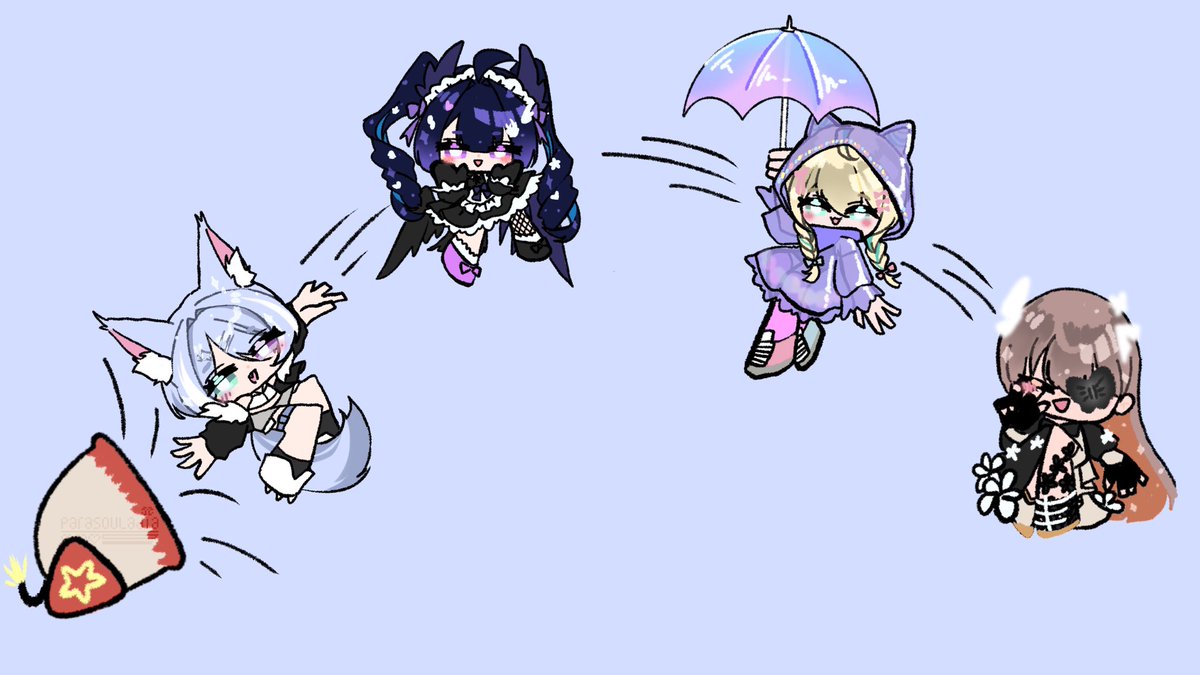 parasouladia's tweet photo. I lob nijigirlies #PendorArt #Drawmillie #Paloutte #Klaratelier https://t.co/7Nz63uuM0R
