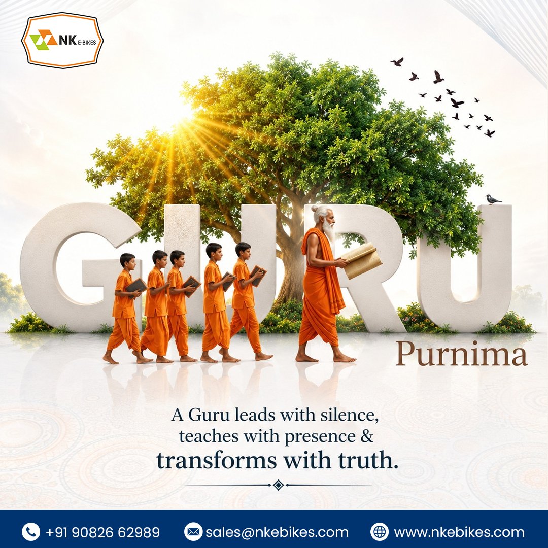 NKEBikes's tweet photo. 🌺 Happy Guru Purnima to everyone.

On this sacred day of Guru Purnima, I offer my heartfelt gratitude to all my Gurus. May their blessings always guide me toward truth, fill my life with wisdom, 

#GuruPurnima2026 #DivineGuidance #SpiritualWisdom #GuruKripa #Blessings https://t.co/62TA8gAaeD