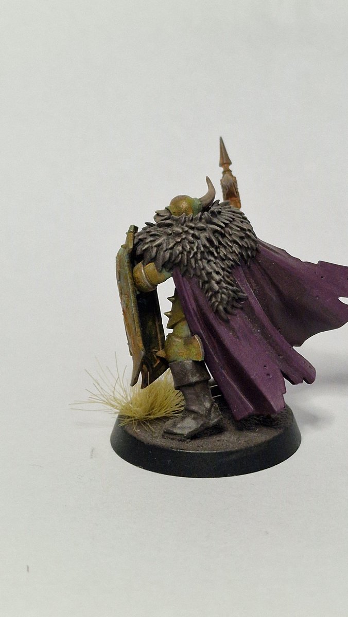 Skjaldemjod's tweet photo. Dzisiaj również przeszły miniature of the month, chaos warrior jako wyznawca dziadka nurgla, jak mi wyszła rdza?
#warhammer
#theoldworld
#warriorsofchaos https://t.co/aaY4NLmQkS