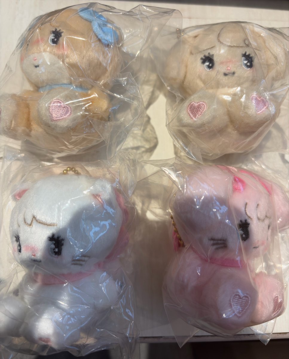 ac_Trade_'s tweet photo. 【譲渡】リルアラモード mikko おすわりぬいぐるみ ガチャ　

【譲】 ムース　キャミー　ラテ　ナッツ

【求】定価+送料

都内埼玉手渡しor郵送
できるだけ纏めての方、条件いい方優先します。
検索からもお気軽にお声掛けください。 https://t.co/1gsPllAFvt