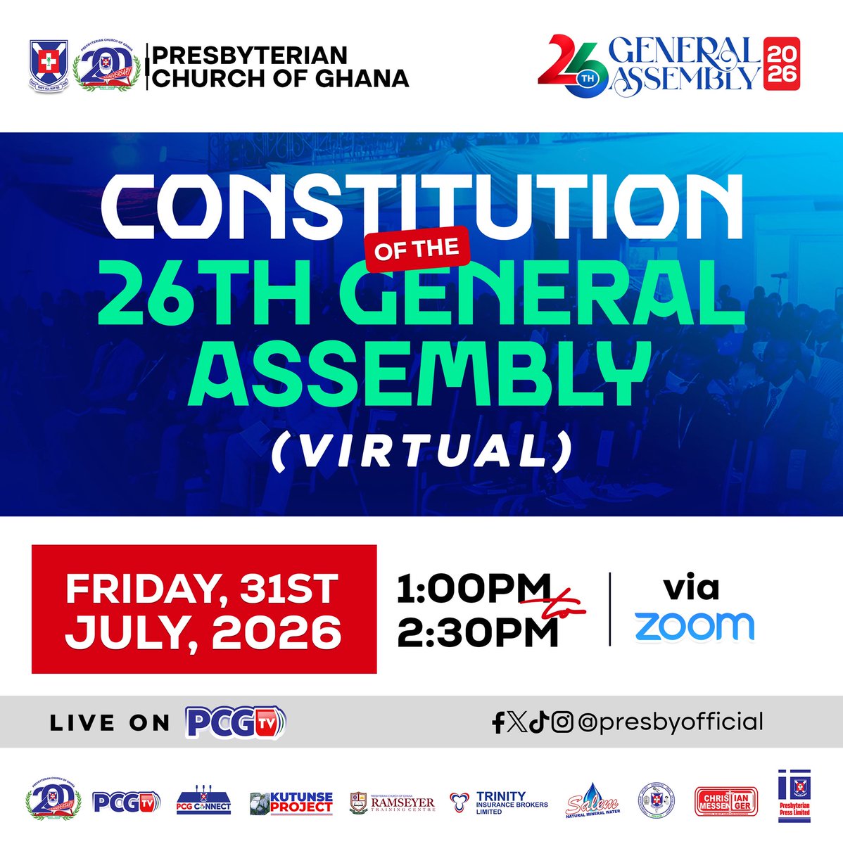 Presbyterian Church of Ghana tweet media